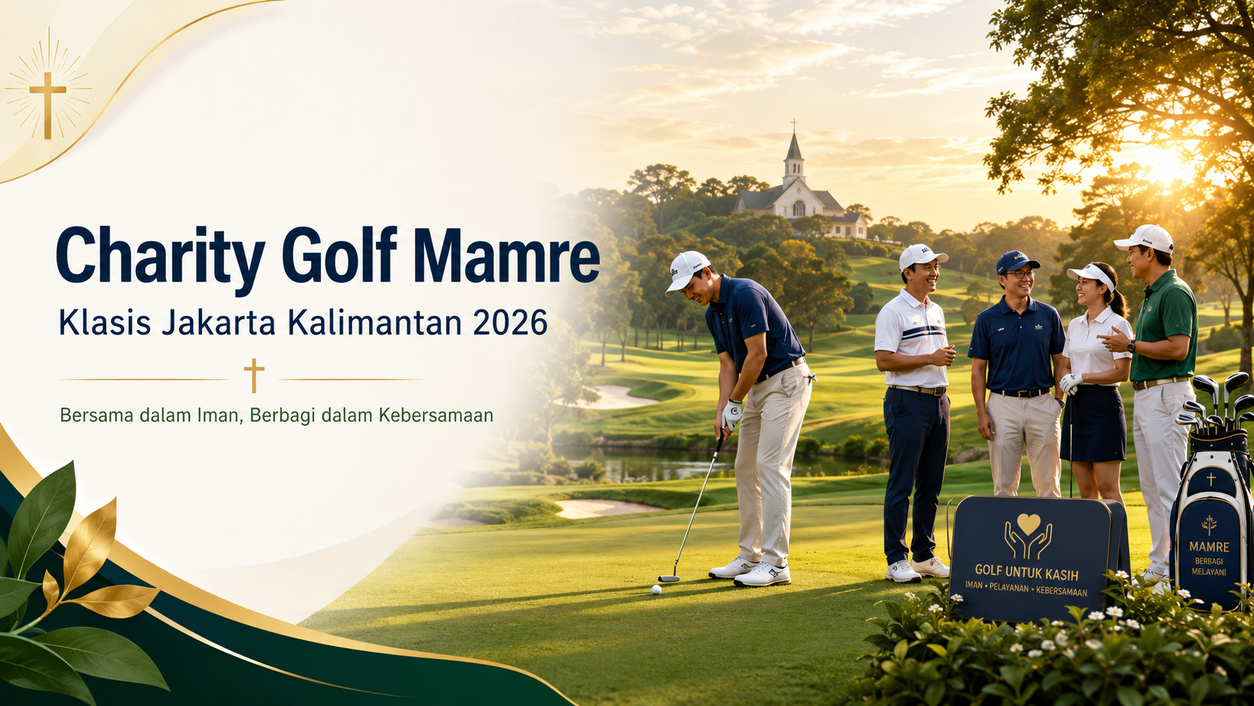 CHARITY GOLF MAMRE KLASIS JAKARTA KALIMANTAN 2026
